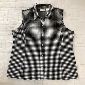 Liz Claiborne Classic  Sleeveless Shirt